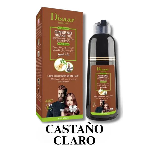 Chao Canas- SHAMPOO TINTE CUBRE CANAS DISAAR