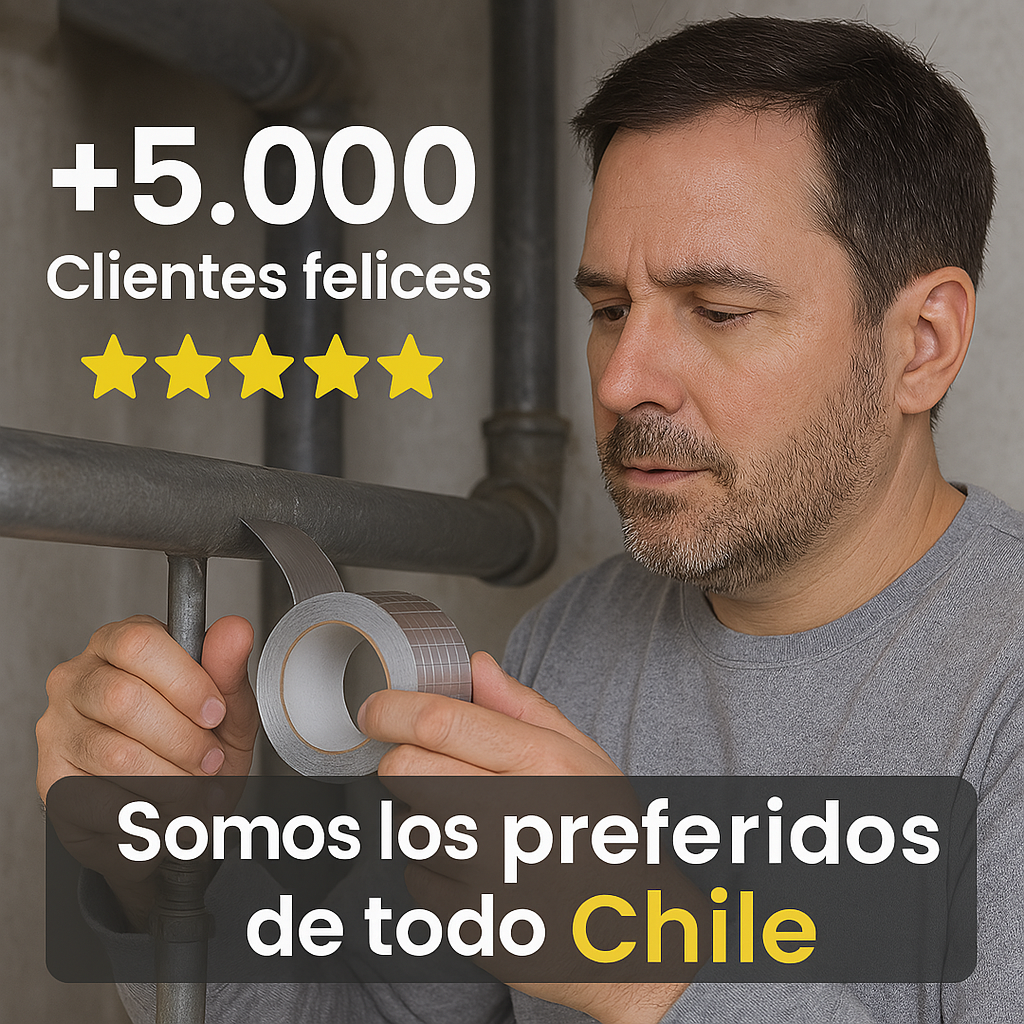 Chao-Fugas® – Cinta Impermeable (5cm x 10m) Pack 2 unidades