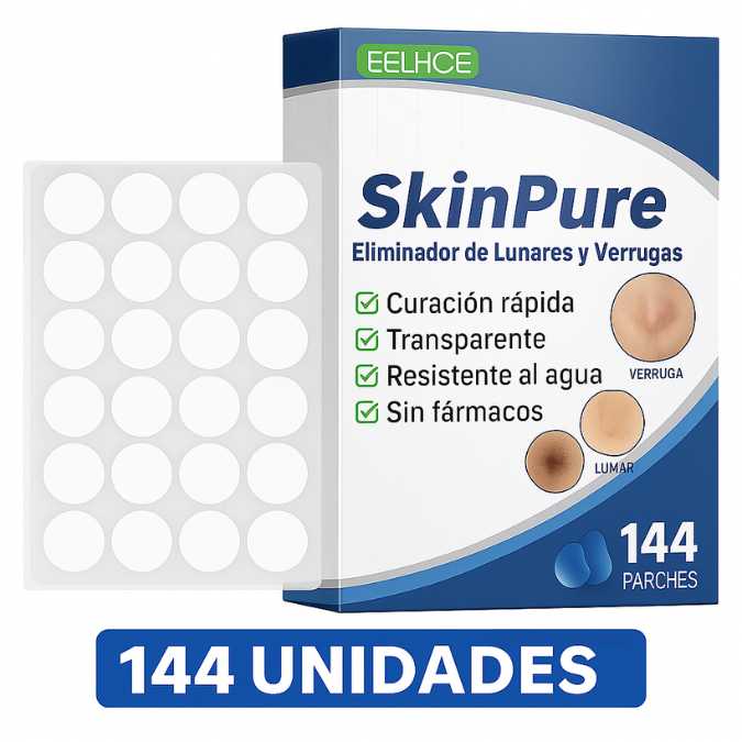 SkinPure™ Parches Removedores De Lunares y Verrugas