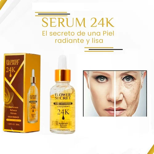 Solo por hoy SERUM 24K GOLD ANTIARRUGAS 30ml llevas 2 pagas 1