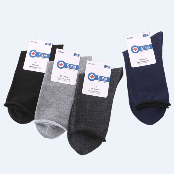 CALCETINES PARA DIABETICOS PREMIUM (12 Pares largos)