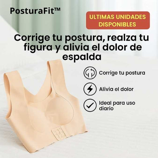 PosturaFit™ – Sostén Reafirmante y Corrector de Espalda