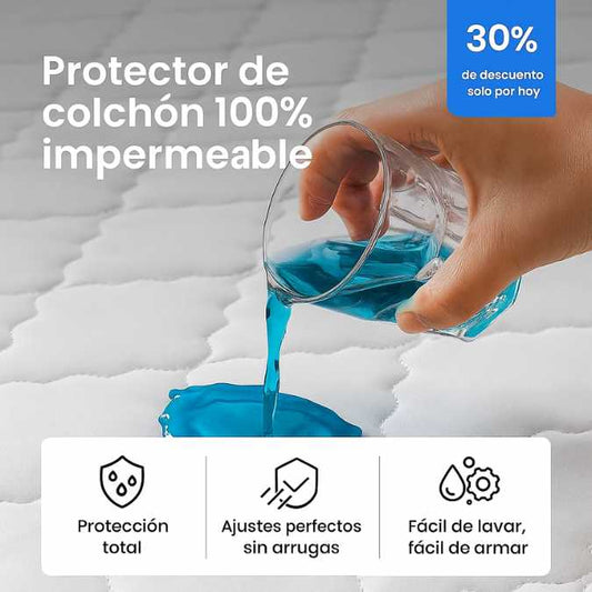 🔥ImperMatt™ — Cubre Colchón 100% Impermeable