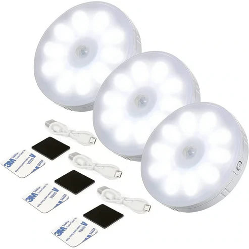 🔥 Luz AutoFlash – ¡Llévate 3 por el precio de 2! Luz led con sensor de movimiento.