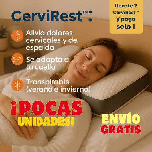 Almohada CerviRest™ (Por tiempo limitado, llévate 2 CerviRest™ y paga solo 1)