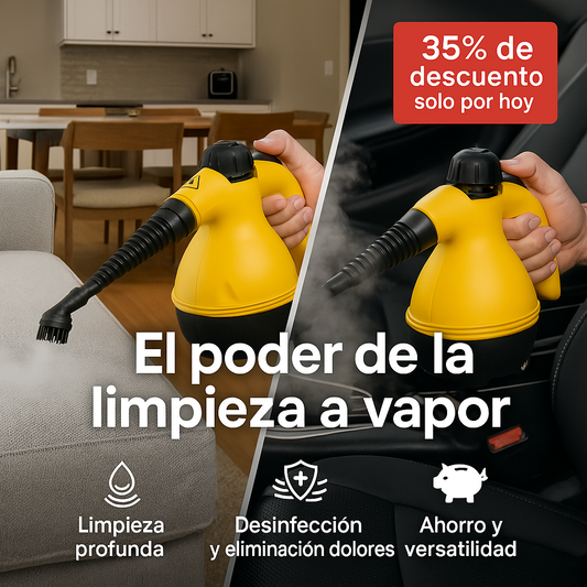 VaporMax - Limpiador a Vapor Multifuncional