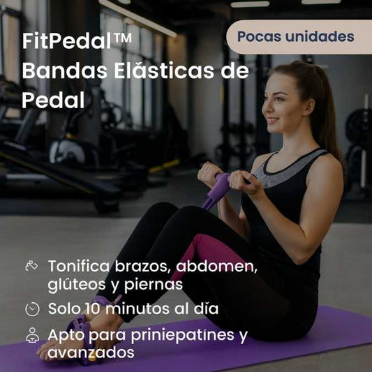FitPedal™ - Bandas Elásticas de Pedal