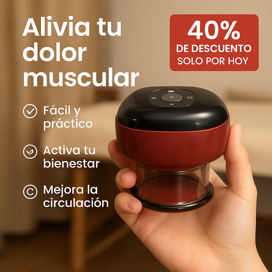 Ventu-Flex Ventosa Masajeadora Eléctrica