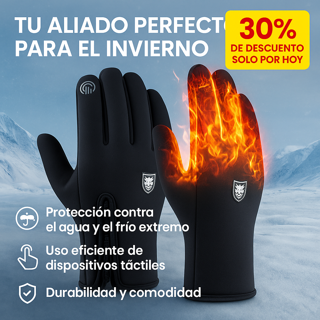 Guantes PolarTouch - GUANTES TOUCH CON CIERRE