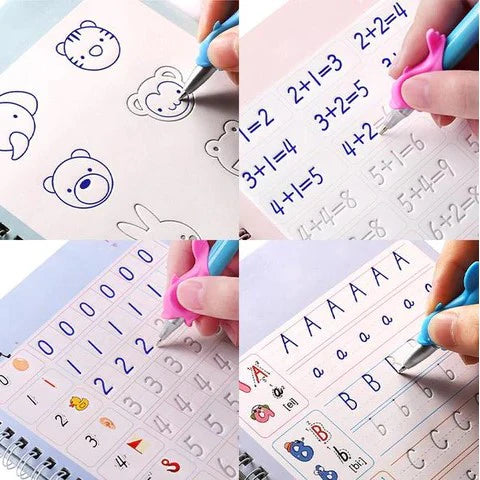 LetraMágica Kids® - Kit de 4 cuadernos magic caligrafia montessori (40% OFF)