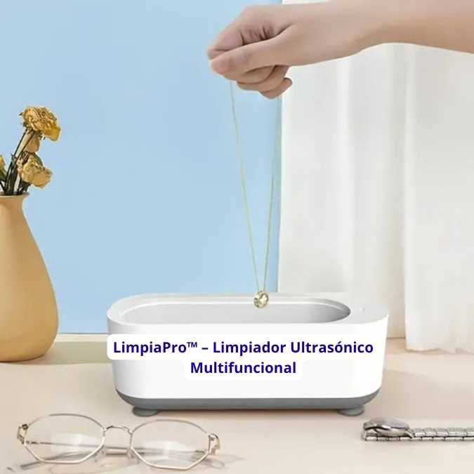LimpiaPro™ – Limpiador Ultrasónico Multifuncional