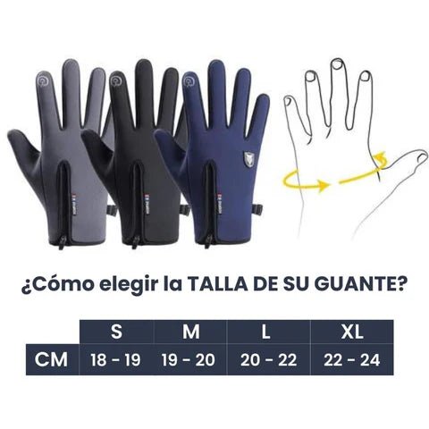 Guantes PolarTouch - GUANTES TOUCH CON CIERRE