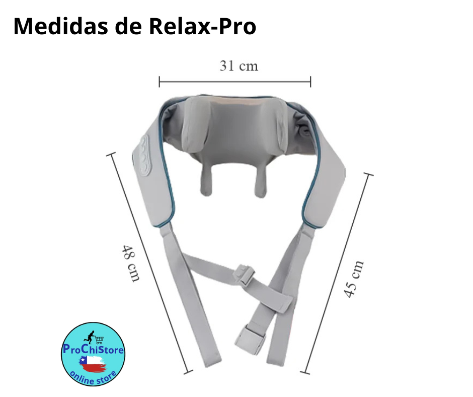 Relax-Pro Masajeador Eléctrico Cuello Antiestrés