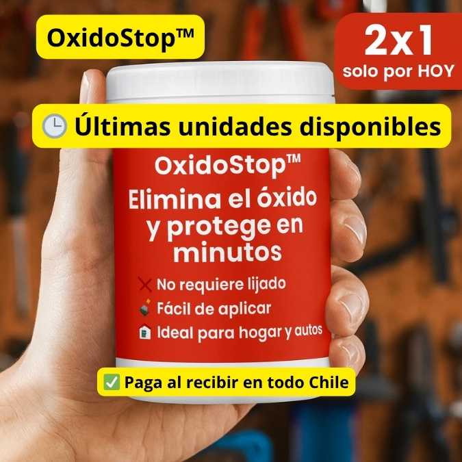 OxidoStop™ – Elimina el óxido y protege en minutos 300g 2x1