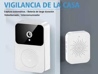 TimPro - Timbre Inalámbrico Exterior Camara Wifi